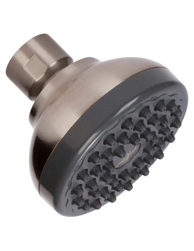 Cabezal de Ducha Aqua Elegante Aumento de Presión Níquel Cepillado