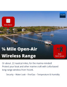 Sensor de Contacto Inteligente YoLink con Hub para Exterior 2