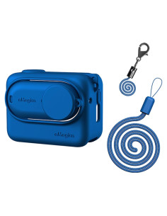 Funda Protectora de Silicona Huayu para Insta360 GO3 Azul