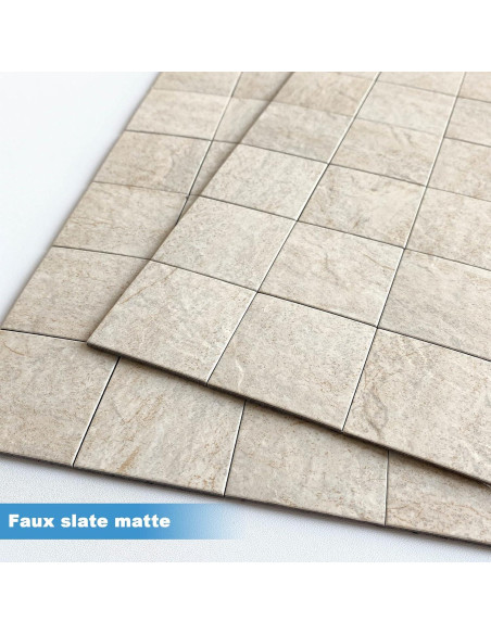 Azulejos Autoadhesivos BeNice Mosaico Beige 5 Hojas 30x30 cm Azulejos Autoadhesivos BeNice Mosaico Beige 5 Hojas 30x30 cm