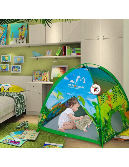 Tienda de Juego para Niños MountRhino Dinosaurio 121.92x106.68 cm Tienda de Juego para Niños MountRhino Dinosaurio 121.92x106.68 cm