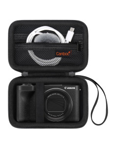 Funda Canboc para Cámara Híbrida Canon PowerShot V1 Negra