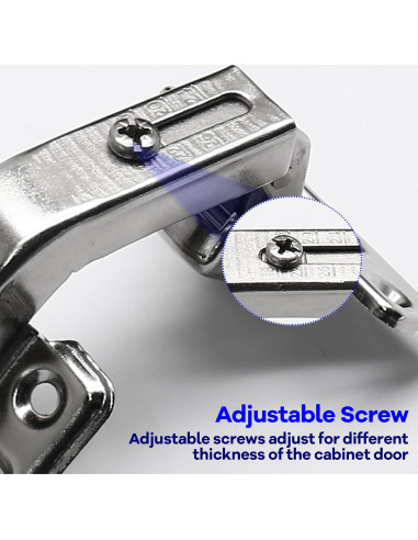 Bisagras de Gabinete de Cocina Zorfeter 135 Grados - 2 Piezas