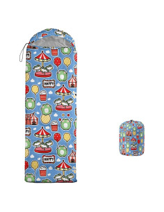 Saco de dormir infantil lneffble diseño animal 228.6x78.7cm