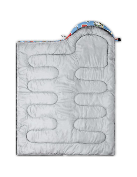 Saco de dormir infantil lneffble diseño animal 228.6x78.7cm