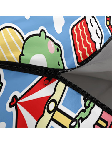 Saco de dormir infantil lneffble diseño animal 228.6x78.7cm