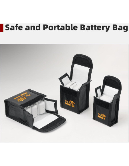 Bolsa segura para baterías DJI Flip - Protección a prueba de fuego