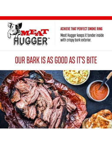 Papel de Carnicero Rosa Meat Hugger 43 cm x 68 m Grado Alimenticio