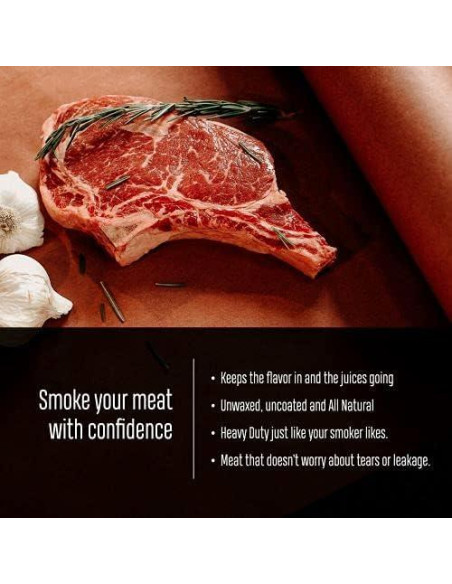 Papel de Carnicero Rosa Meat Hugger 43 cm x 68 m Grado Alimenticio