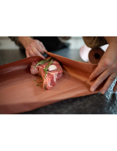 Papel de Carnicero Rosa Meat Hugger 43 cm x 68 m Grado Alimenticio