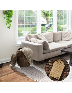 Cesta de Almacenamiento Redonda Casafield con Tapa 44.5 cm 2