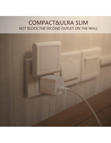 Luz Nocturna LED VINTAR 4-Pack con Sensor Automático y Brillo Ajustable