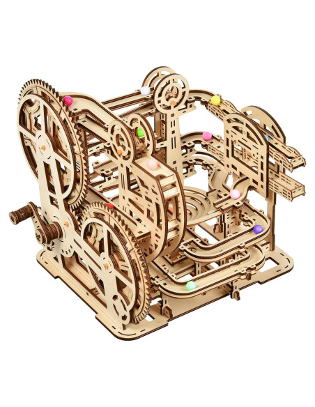 Rompecabezas 3D de Madera Laberinto de Canicas Eaclqins