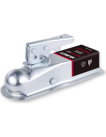 Acoplador de Remolque NBJINGYI 2" con Bola de 48 mm 907 kg