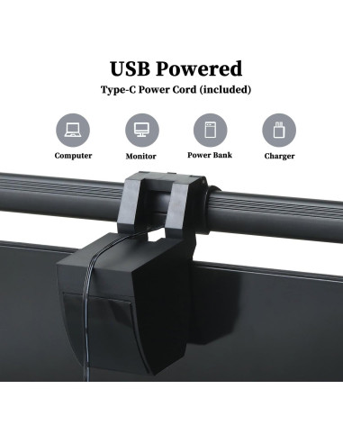 Barra de Luz LED CATPOWER para Monitor 42.93 cm Regulable