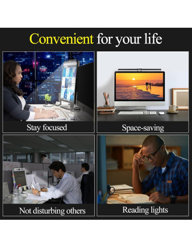 Barra de Luz LED CATPOWER para Monitor 42.93 cm Regulable