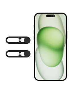Cubierta de Webcam Peramarl Negra para iPhone 14/15 (2PCS)