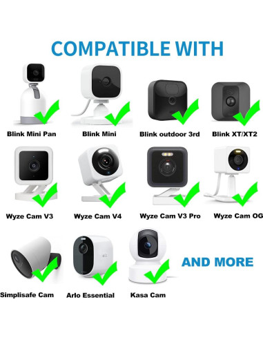 Cable de Extensión de Alimentación 3m LY US para Cámaras de Seguridad