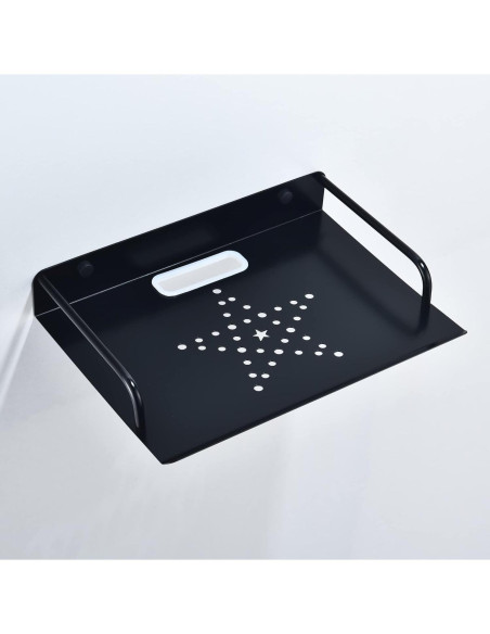 Estante Flotante HNVNER para Router y Proyector 28.5x20.5cm