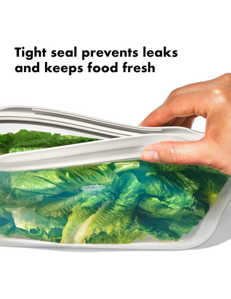 Bolsa de Silicona Reutilizable OXO Good Grips 340g - Snack de Pie