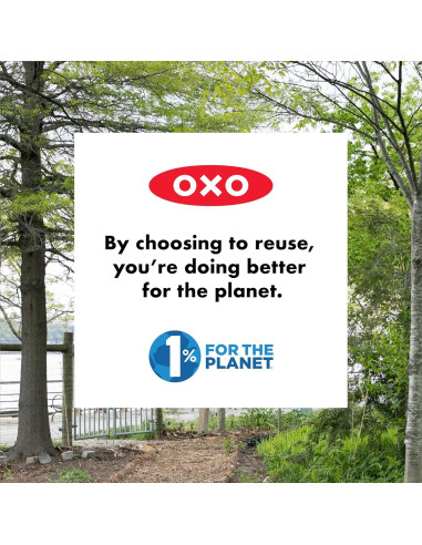 Bolsa de Silicona Reutilizable OXO Good Grips 340g - Snack de Pie