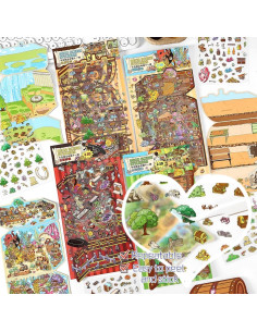 4 Sets Etiquetas 3D DIY Casa Affoto - Manualidades Creativas 2