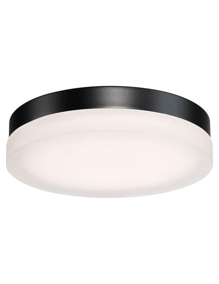 Luz LED Empotrada Modern Forms 28cm 2700K Color Negro