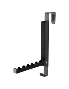 Organizador de Perchas Plegable Yamazaki 2 Ganchos Acero Negro