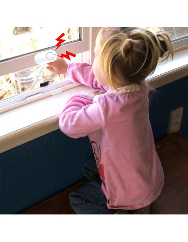 Alarma de Seguridad Zabree 120dB para Puertas y Ventanas - Paquete de 8