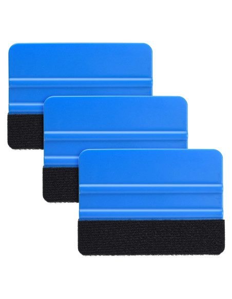 Espátula de Vinilo POLKASTORE 10.16 cm Profesional Paquete de 3