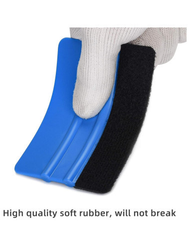 Espátula de Vinilo POLKASTORE 10.16 cm Profesional Paquete de 3