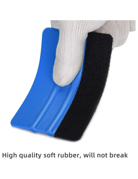 Espátula de Vinilo POLKASTORE 10.16 cm Profesional Paquete de 3