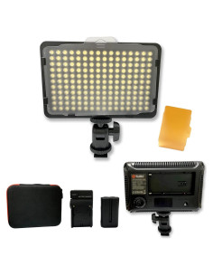 Kit de Iluminación LED Bemaxy 176 para Cámara DSLR con Batería
