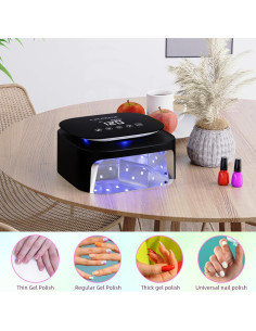 Lámpara de Uñas UV LED COLORENE U01PRO 60W Inalámbrica 2