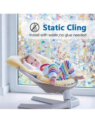 Película Decorativa para Ventanas Typumpkin 44.5x200 cm PVC