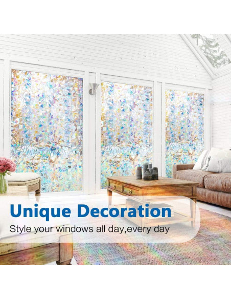 Película Decorativa para Ventanas Typumpkin 44.5x200 cm PVC