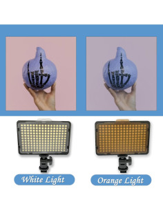 Kit de Iluminación LED Bemaxy 176 para Cámara DSLR con Batería 2