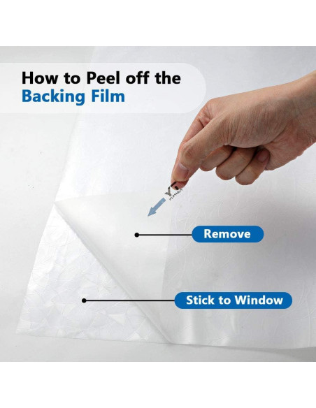 Película Decorativa para Ventanas Typumpkin 44.5x200 cm PVC