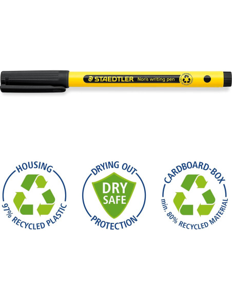 Bolígrafo de Caligrafía STAEDTLER Noris 307-S BK5 - 5 Colores