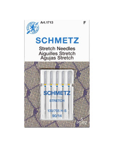 Agujas de Máquina de Coser Stretch SCHMETZ 90/14 - 5 Agujas