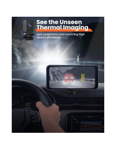 Cámara de tablero térmica TESCYBERMODS con visión nocturna 32GB 2