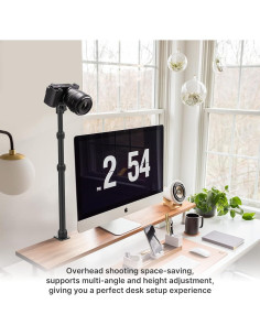 Soporte de escritorio para cámara Jusmo LS10 ajustable 41-86 cm 2