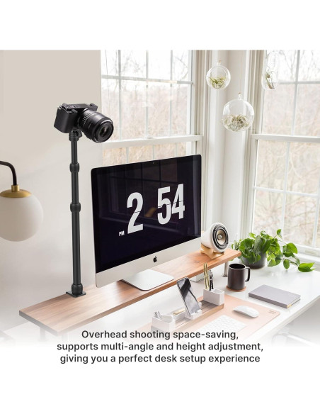 Soporte de escritorio para cámara Jusmo LS10 ajustable 41-86 cm