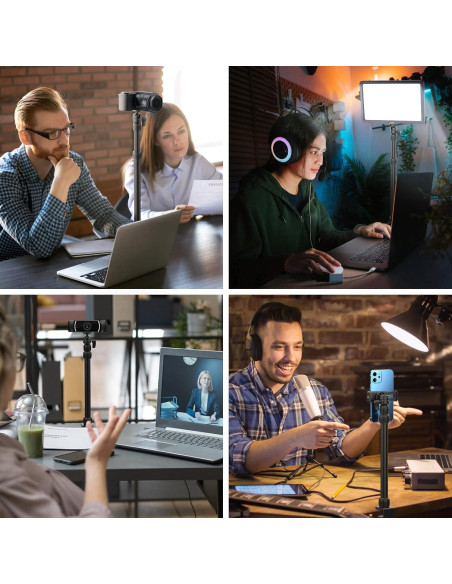 Soporte de escritorio para cámara Jusmo LS10 ajustable 41-86 cm