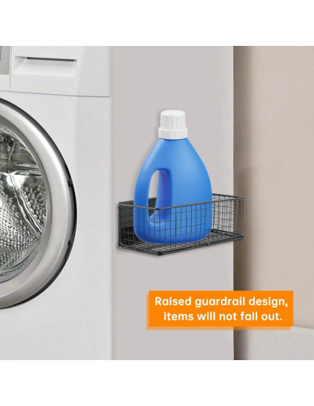 Estante Magnético Kakalote para Refrigerador 25x10x8cm Negro