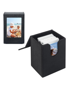 Estuche Mini para Fotos Fujifilm Instax - Negro, 50+ Fotos