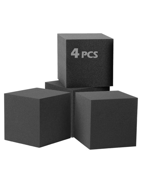 Trampa de Graves Acústica Cubo 19.81 cm Poliuretano Ignífugo