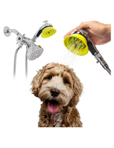 Kit de Lavado para Perros Wondurdog Deluxe con Manguera 2.4m