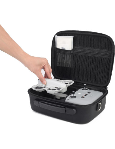 Funda de Transporte Flyekist para DJI Neo - Negra, Resistente y Portátil