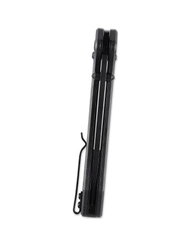 Cuchillo de bolsillo EMHTiii D2 plegable 7.99 cm negro